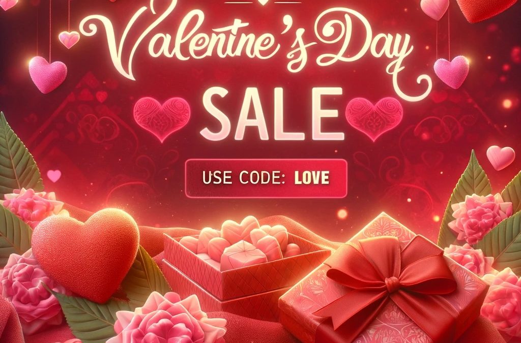 ❤️ Valentine’s Day Sale! ❤️