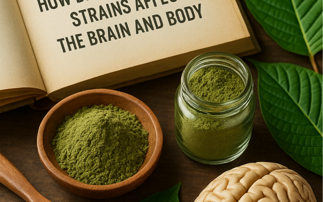 How Different Kratom Strains Affect the Brain and Body