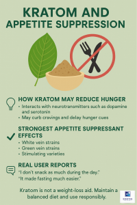 kratom and appetite suppression