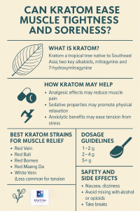 Kratom and muscle tension guide