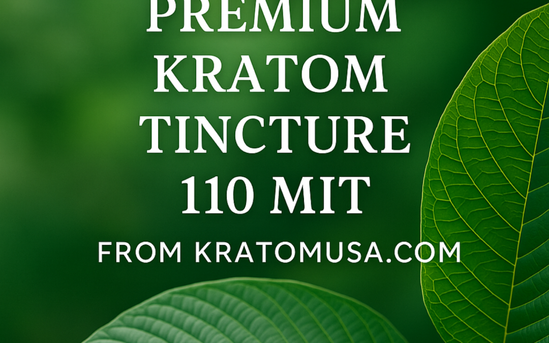 Kratom USA’s Premium Kratom Tincture 110 MIT