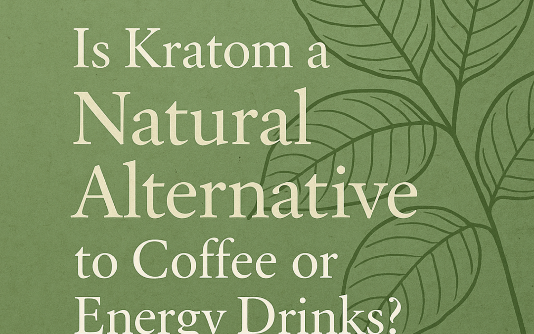 Is Kratom a Natural Alternative to Coffee or Energy Drinks?