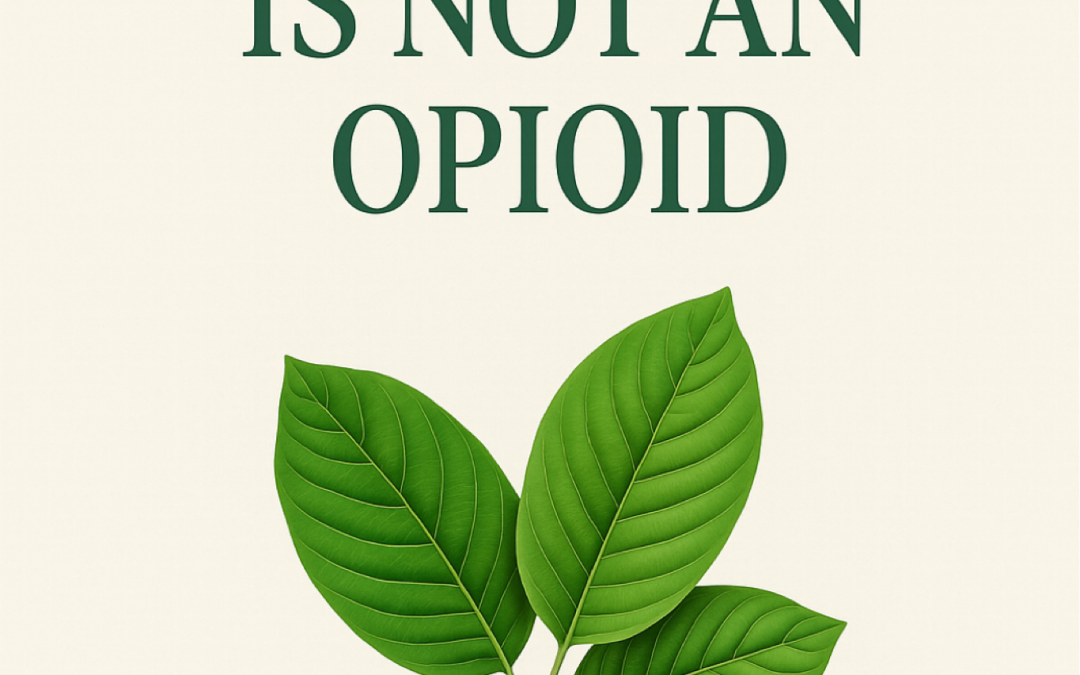 Why Kratom Is Not an Opioid