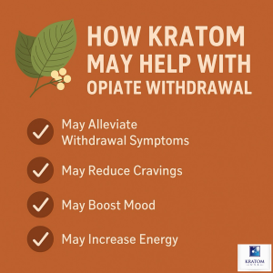 How kratom may help with opiate withdrawal