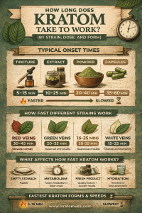 How fast will kratom kick in