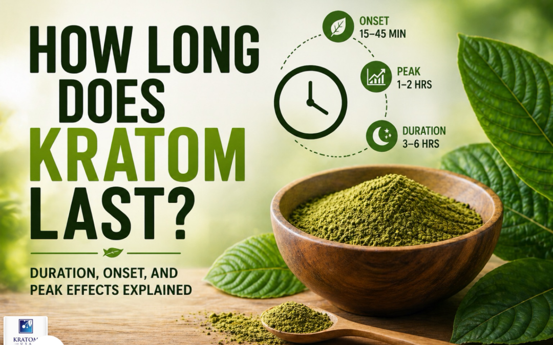 How Long Does Kratom Last? Duration, Onset & Peak Effects